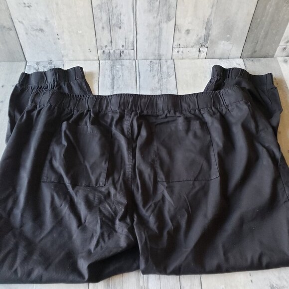 NWT - Buffalo David Bitton Pants Womens Black Elastic Pull on Jogger - Size XXL - Picture 7 of 7